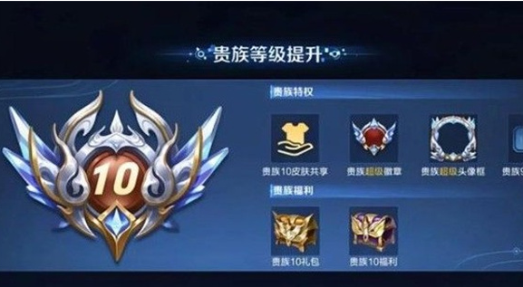 王者荣耀贵族标志隐藏攻略