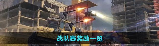 《创世战车》战队赛奖励一览