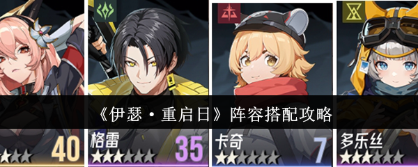《伊瑟·重启日》阵容搭配攻略