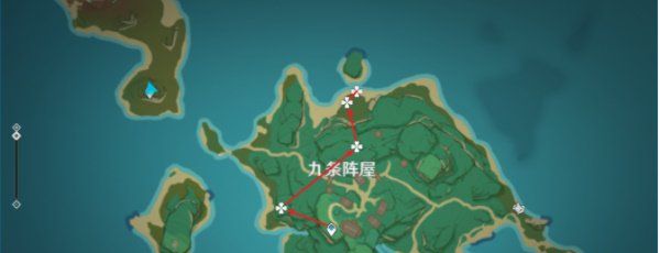 《原神》5.0版鬼兜虫采集路线