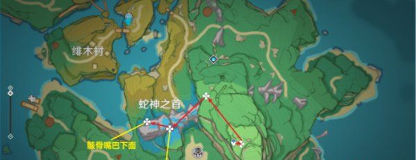 《原神》5.0版鬼兜虫采集路线